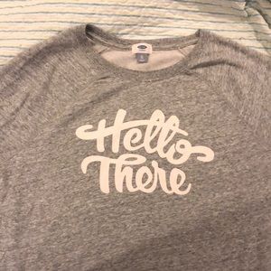 Old Navy Gray Sweatshirt EUC